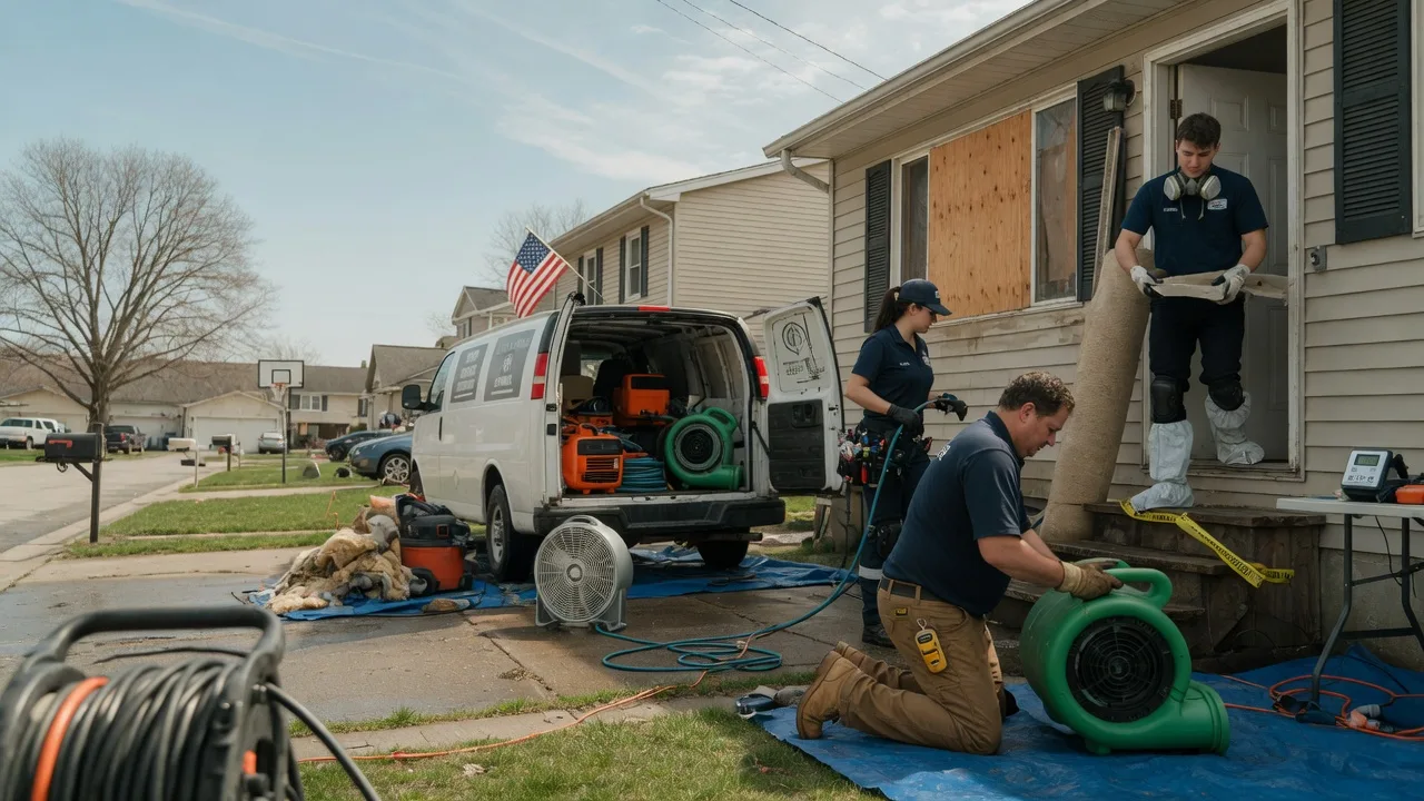 Water Damage Restoration in Starkweather, ND near me